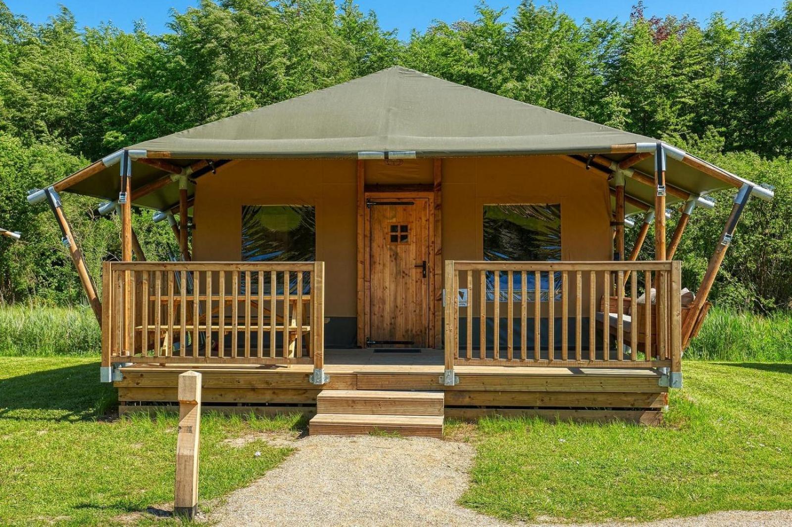 Glamping Lodge With Eco-Wellness Зеволде Экстерьер фото