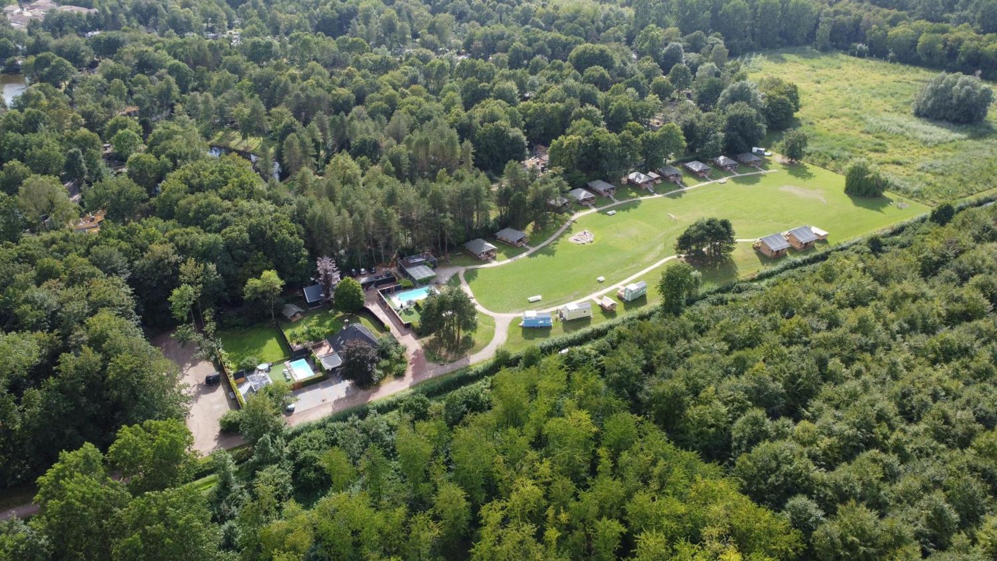 Glamping Lodge With Eco-Wellness Зеволде Экстерьер фото